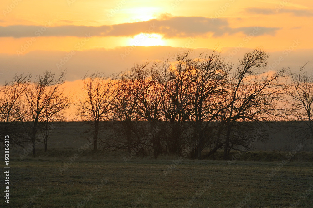 I-35 Texas Sunset