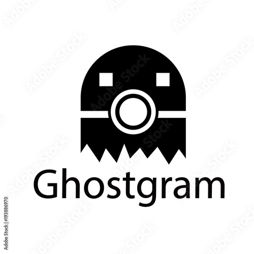 ghost gram camera logo