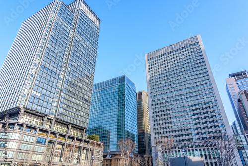 東京都心の高層ビル