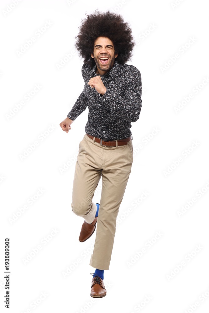 Full body afro man Full body afro man