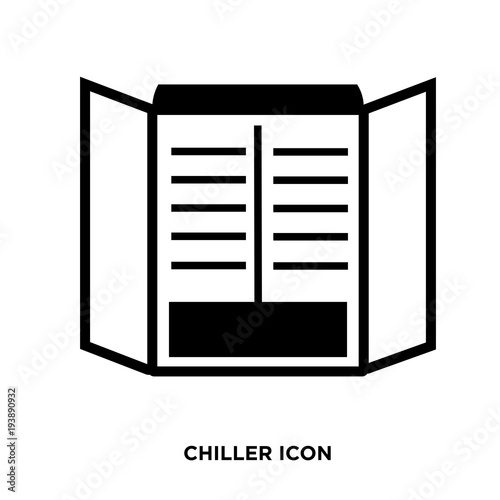 chiller icon vector