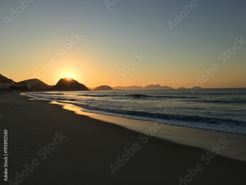 Sunrise in Rio