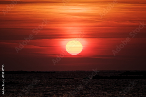 Coucher de Soleil en Bretagne