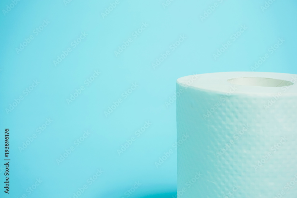 Toilet paper トイレットペーパー 水色背景 Toilet paper トイレットペーパー 水色背景