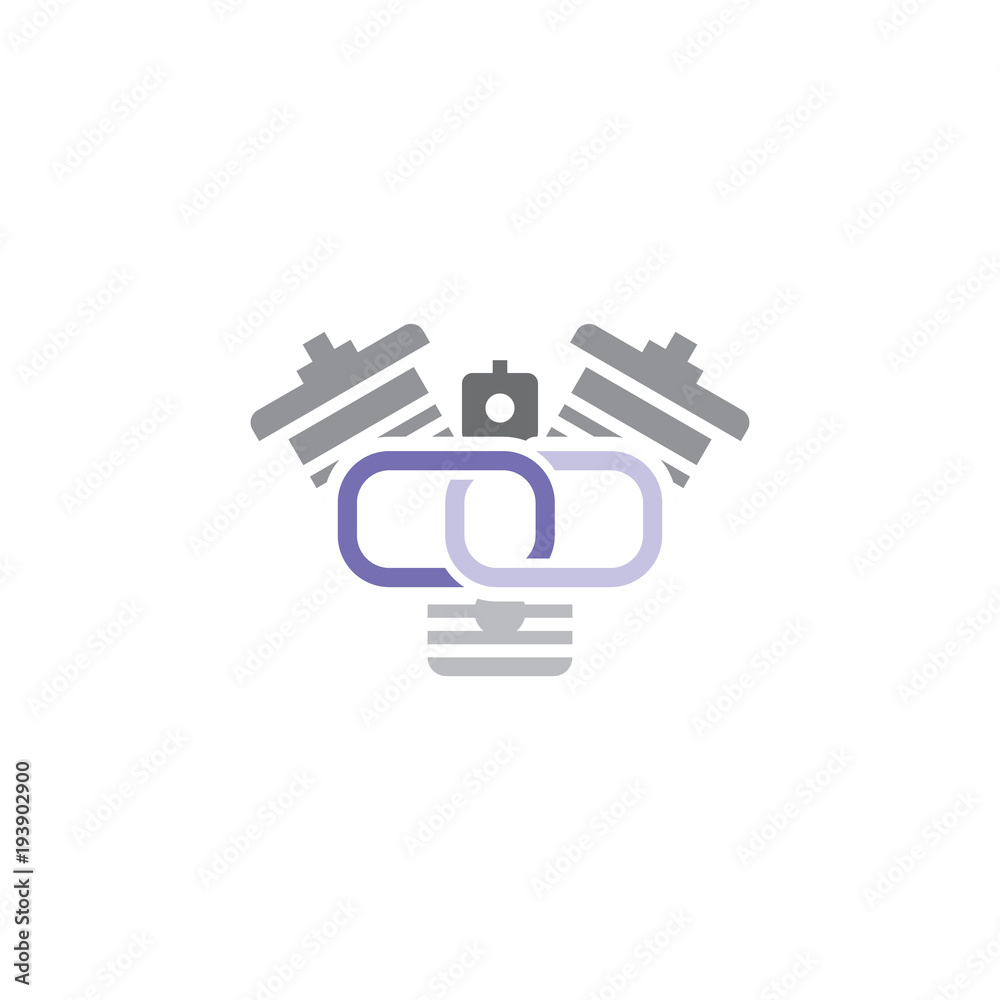 Link Engine Logo Icon Design Link Engine Logo Icon Design