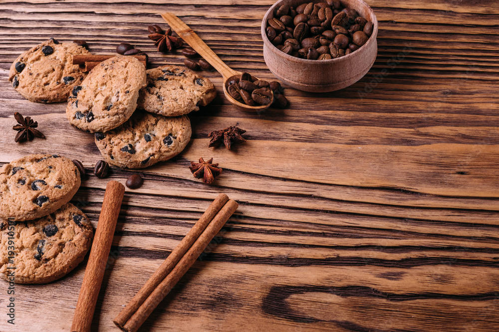 homemade cookies with chocolate chips homemade cookies with chocolate chips