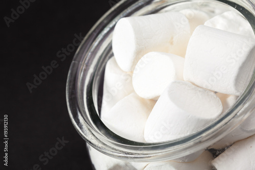 Fluffy white marshmallow