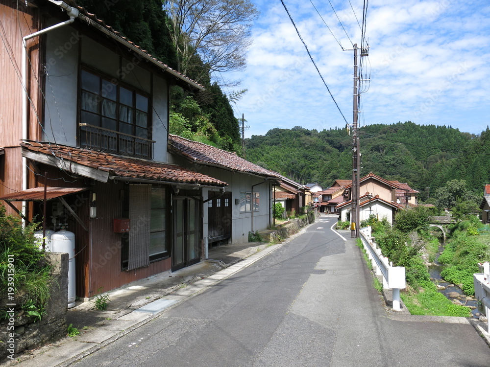 石見銀山の街並み（大森地区）　Iwami Ginzan Silver Mine（Omori Town）