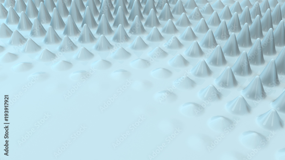 Naklejka premium needle surface