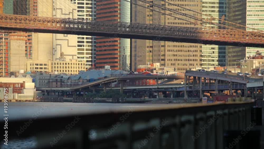 Brooklyn Bridge And FDR Drive NYC Brooklyn Bridge And FDR Drive NYC