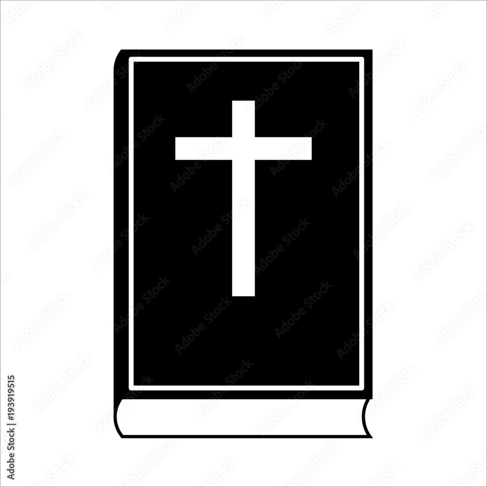 Bible Icon isolated on white background Bible Icon isolated on white background