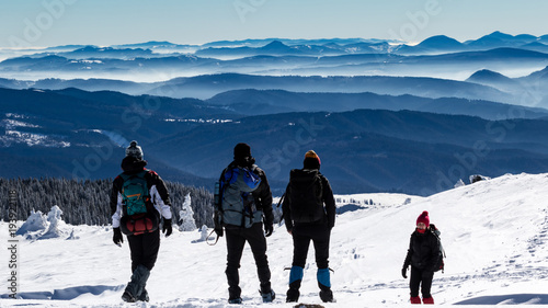 There is nothing more beautiful than spending time with friends in the Romanian mountains during a sunny winter day.