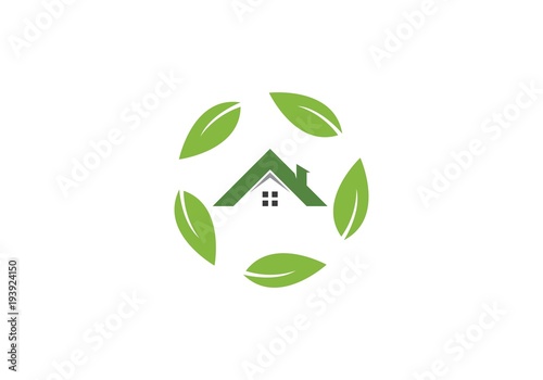 green house logo vector