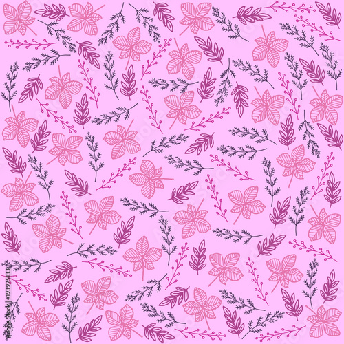 Plant Pattern for Background