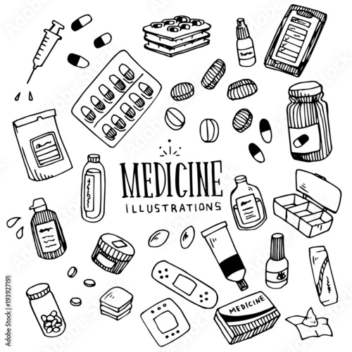 Medicine Illustration Pack