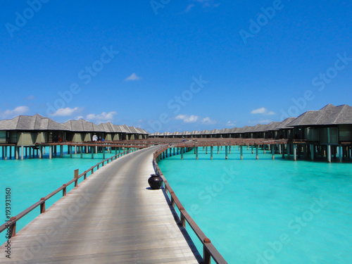 Water Bungalow, Water Villa in Maldive © MIA Studio