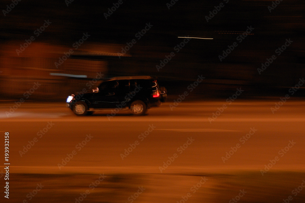 Fototapeta premium speed, car