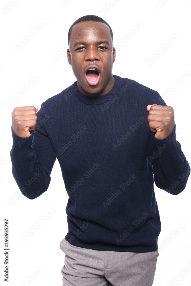 Fototapeta premium Black man