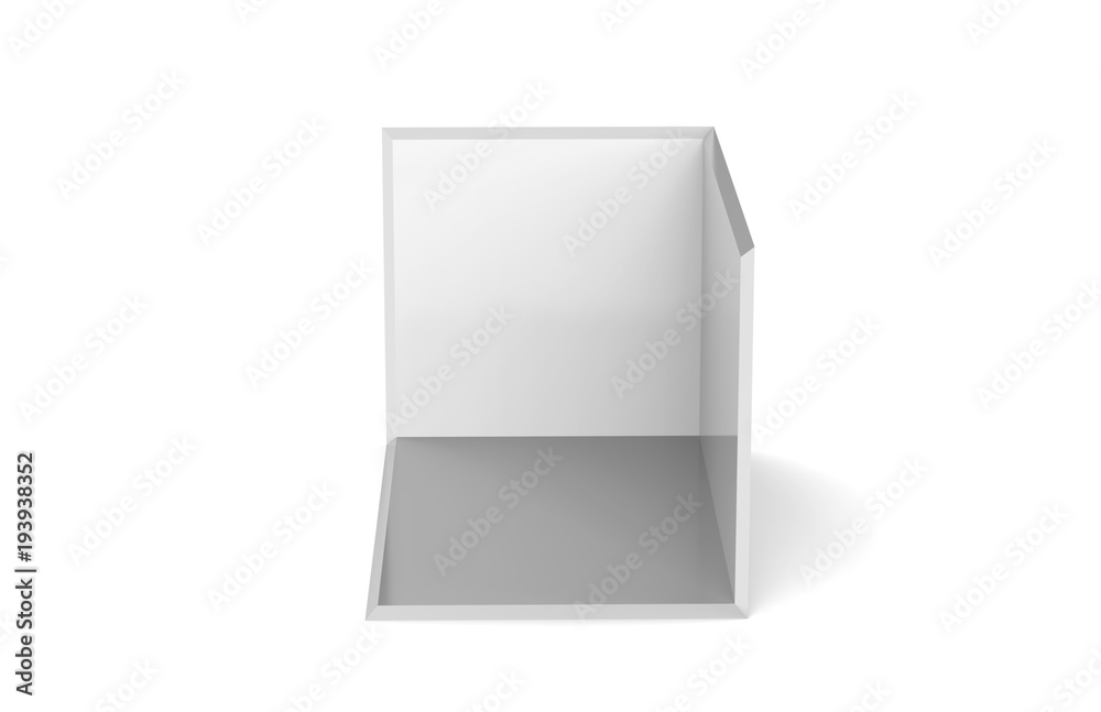Trade show booth on the white isolated white background, 3d illustration Trade show booth on the white isolated white background, 3d illustration