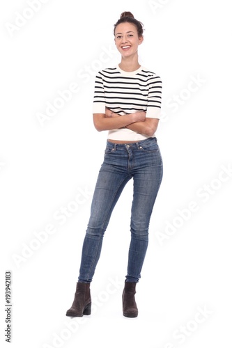 Beautiful happy woman