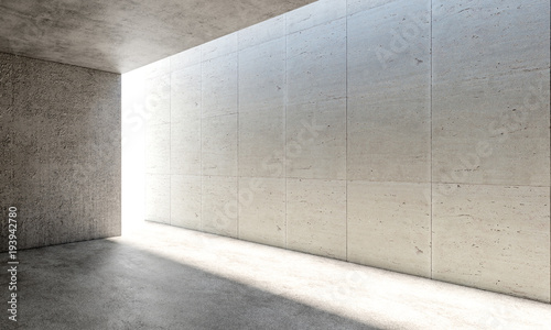 concrete modern interior