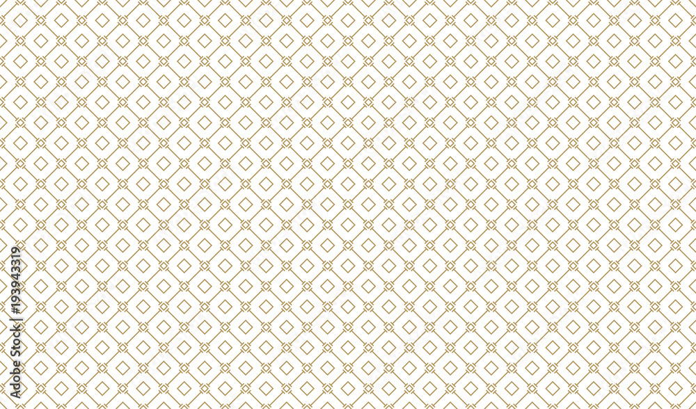 Fototapeta premium Golden Geometric Pattern 7v5, Increased. Seamless