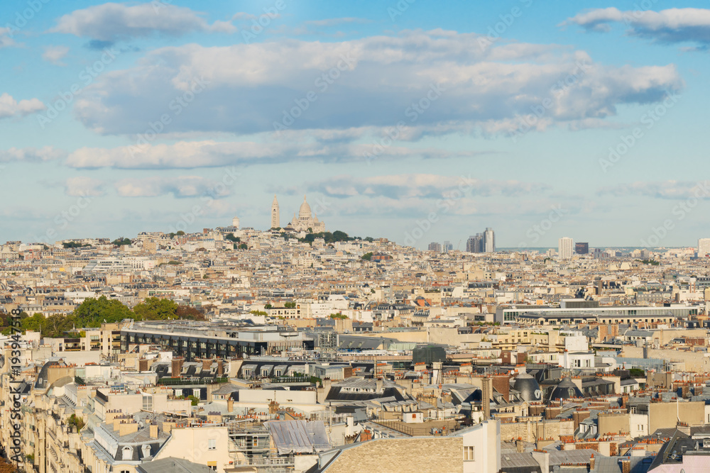 Obraz premium Mont Matre hill, Paris, France