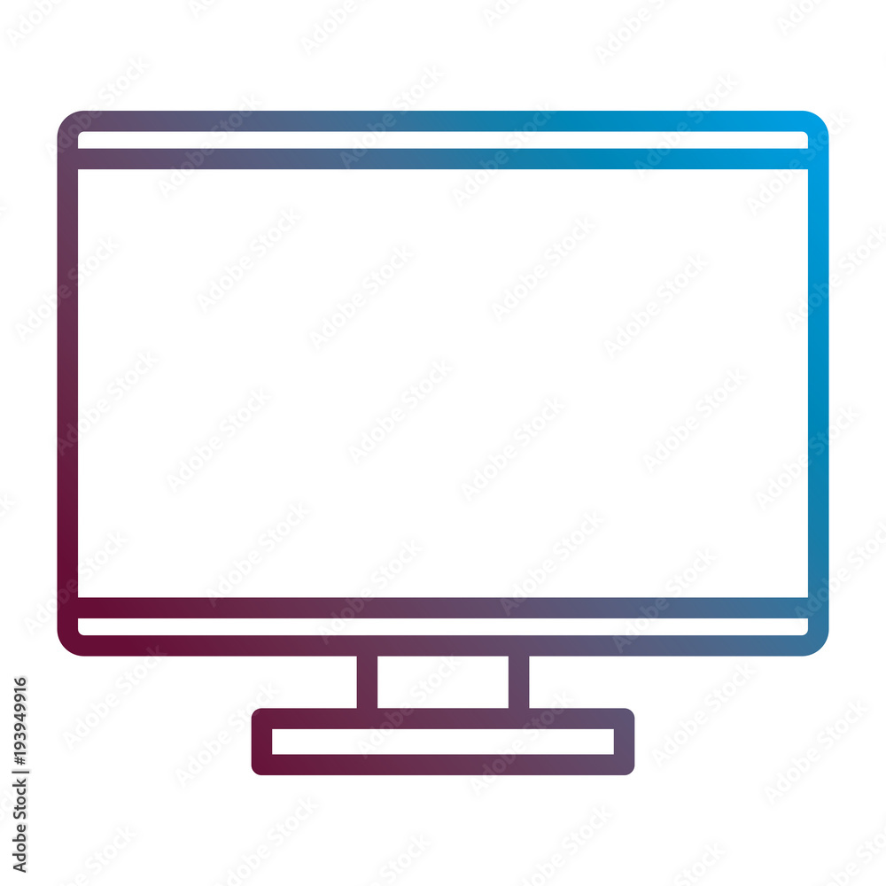 computer display isolated icon vector illustration design computer display isolated icon vector illustration design