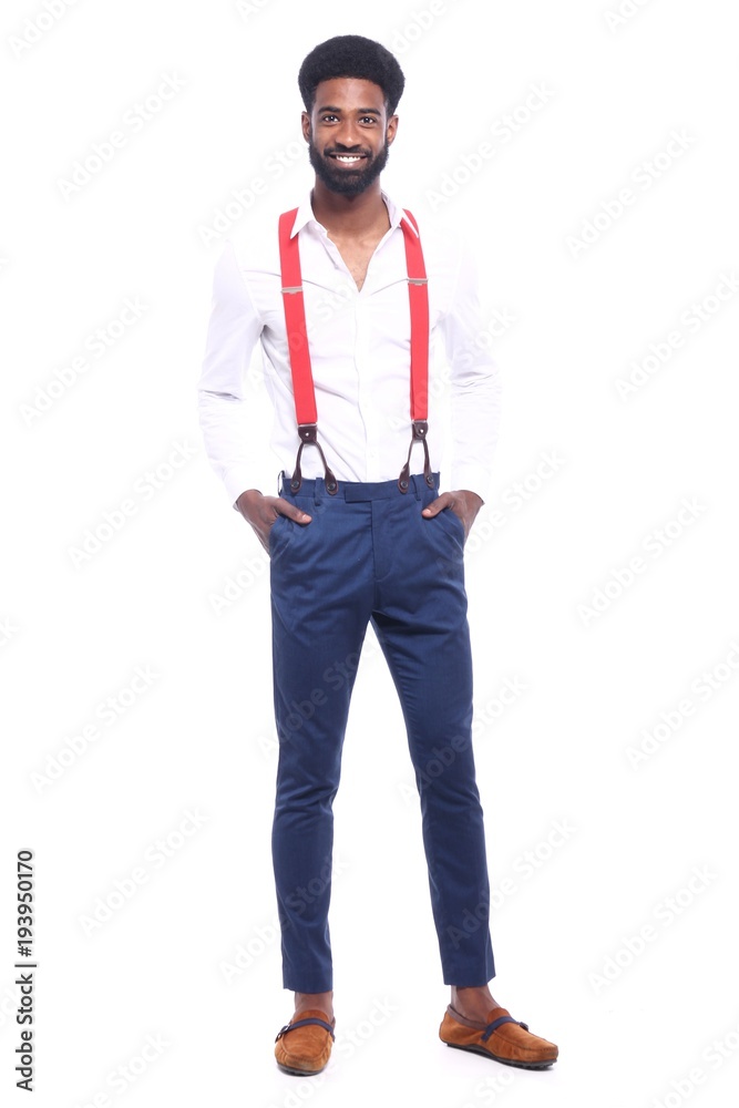 Full body afro man Full body afro man