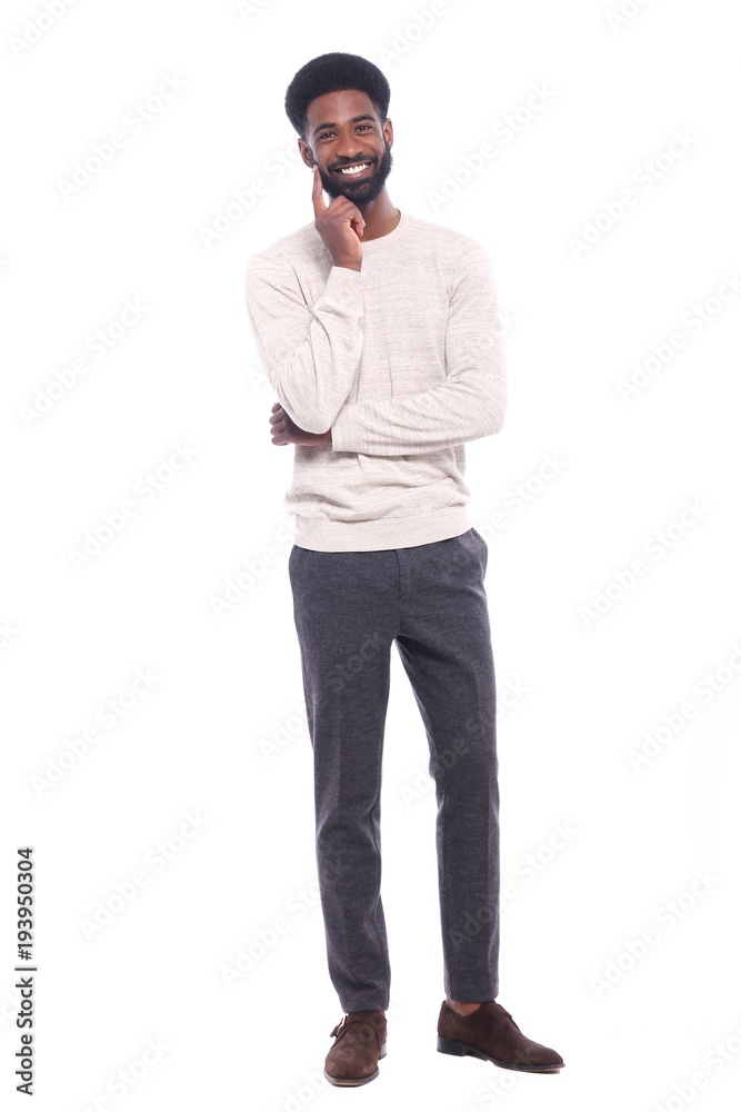 Full body afro man Full body afro man
