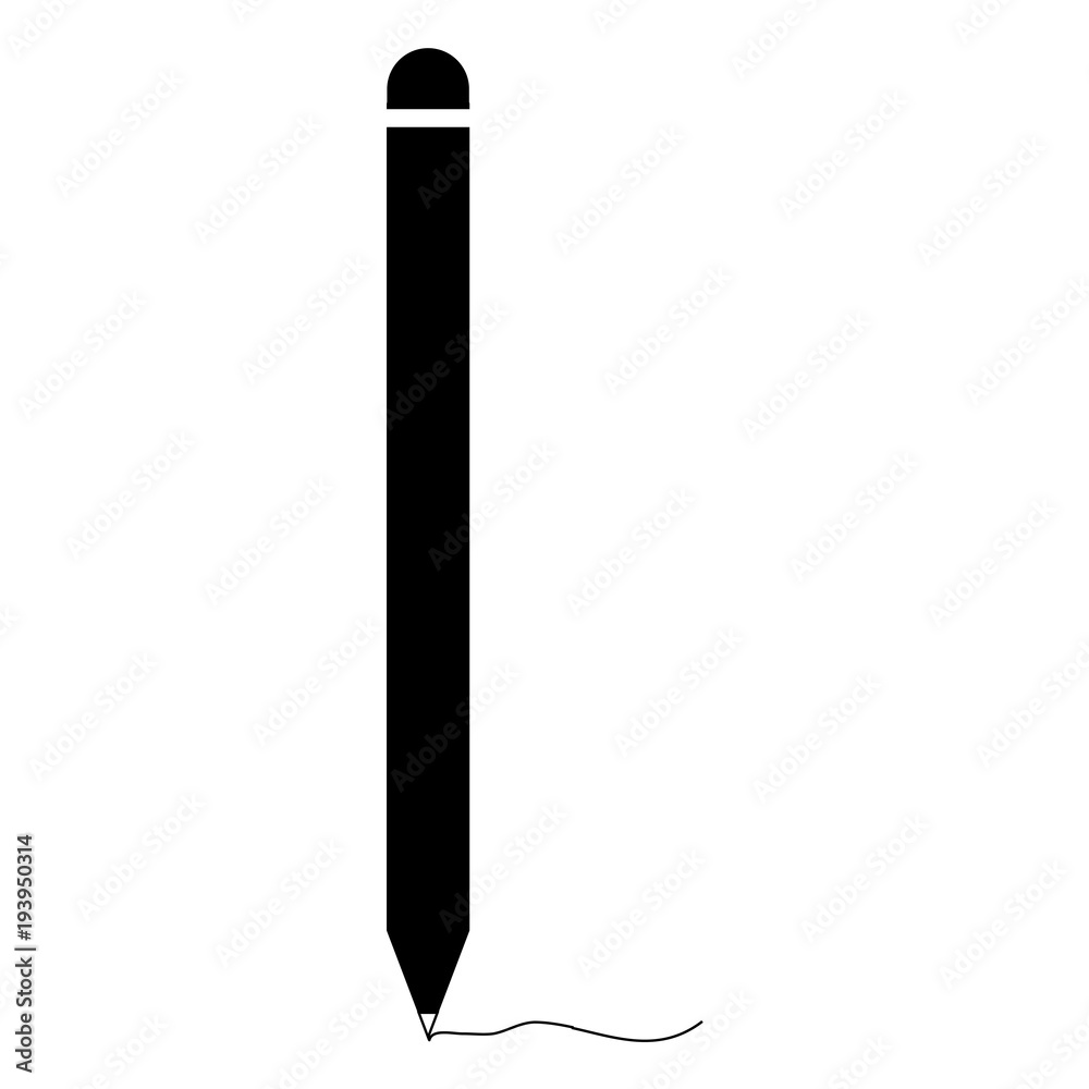 pencil write isolated icon vector illustration design pencil write isolated icon vector illustration design