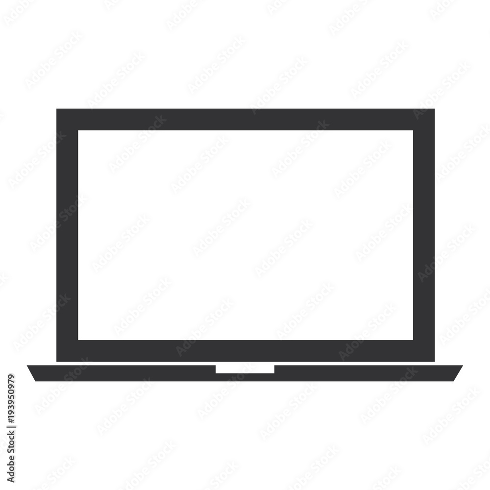 laptop computer isolated icon vector illustration design laptop computer isolated icon vector illustration design