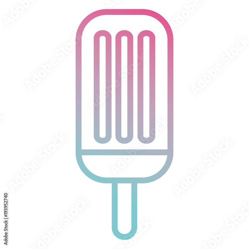 ice cream palette icon vector illustration design