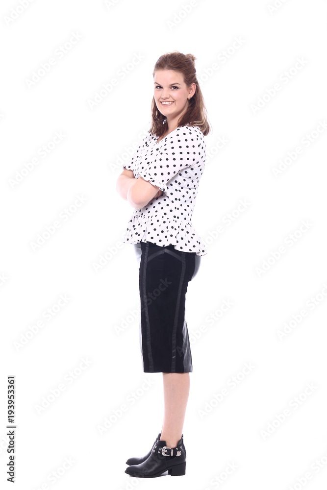 Beautiful caucasian woman