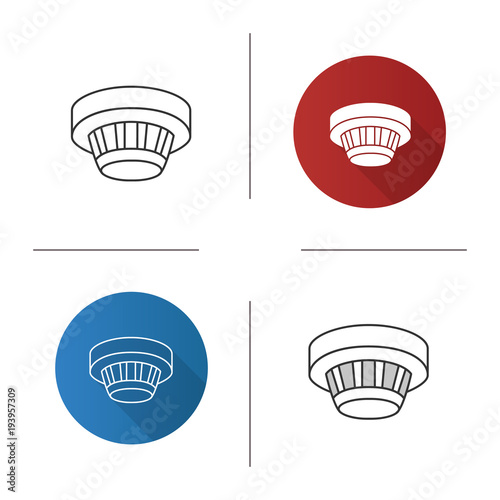 Smoke detector icon