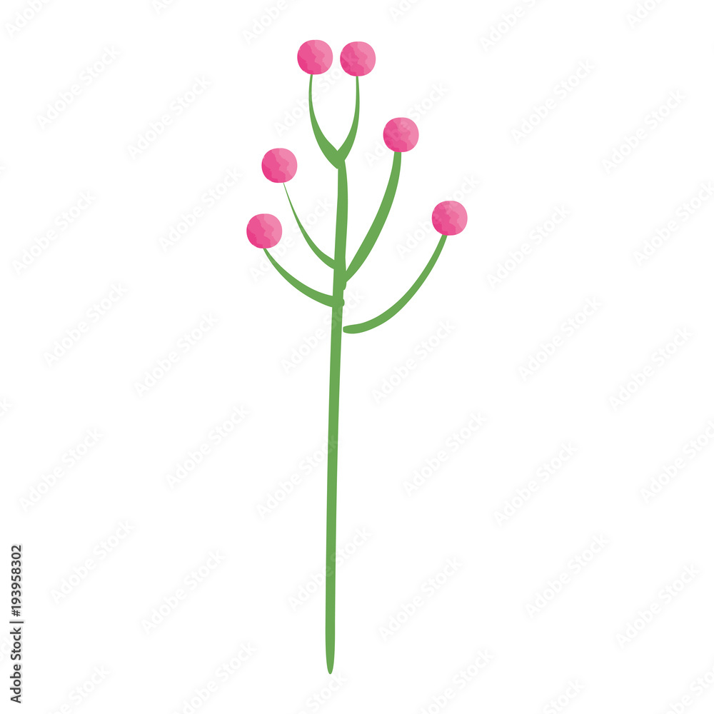 branch with leafs plant ecology icon vector illustration design branch with leafs plant ecology icon vector illustration design