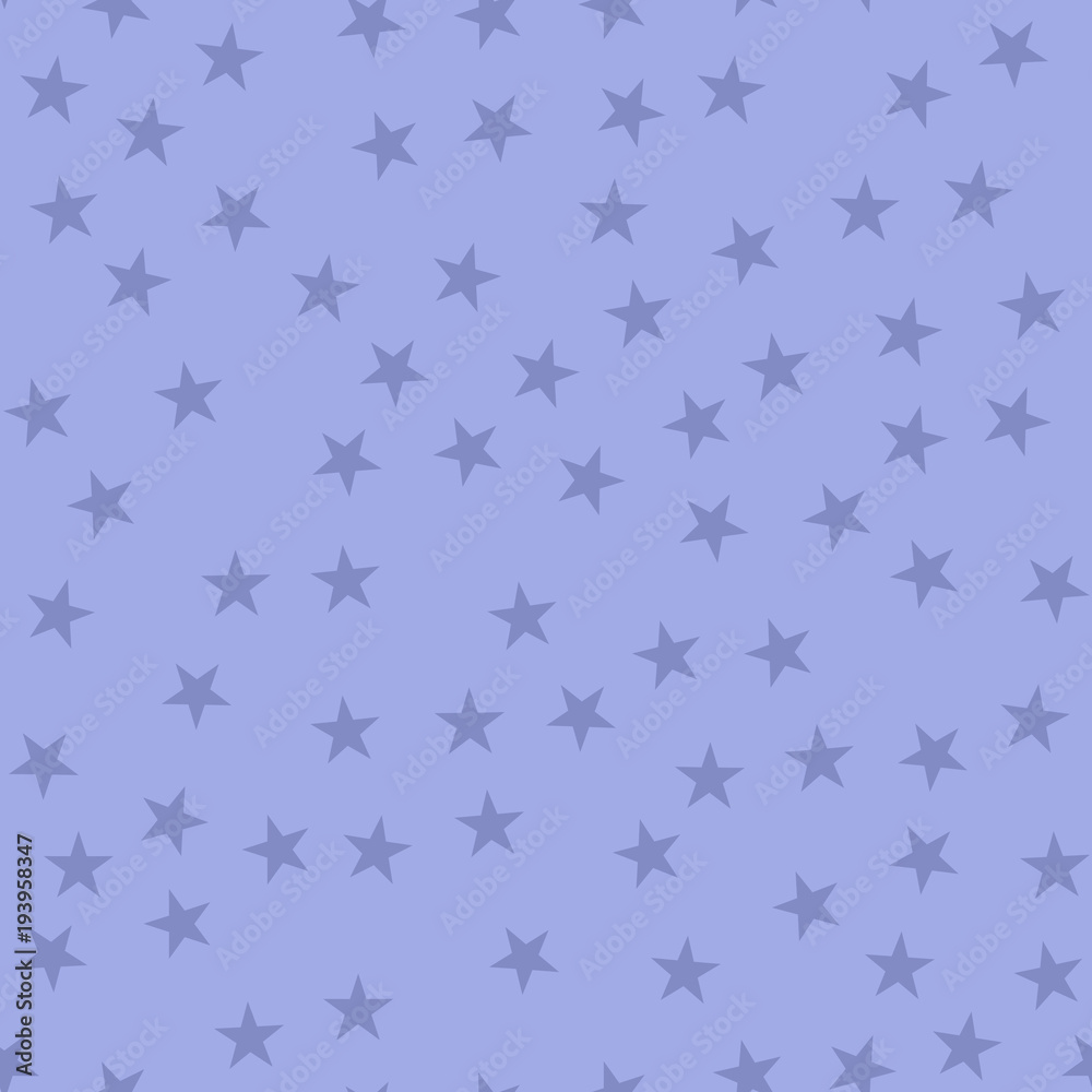 Light stars seamless pattern on purple background. Pretty endless random scattered light stars festive pattern. Modern creative chaotic decor. Vector abstract illustration. Light stars seamless pattern on purple background. Pretty endless random scattered light stars festive pattern. Modern creative chaotic decor. Vector abstract illustration.