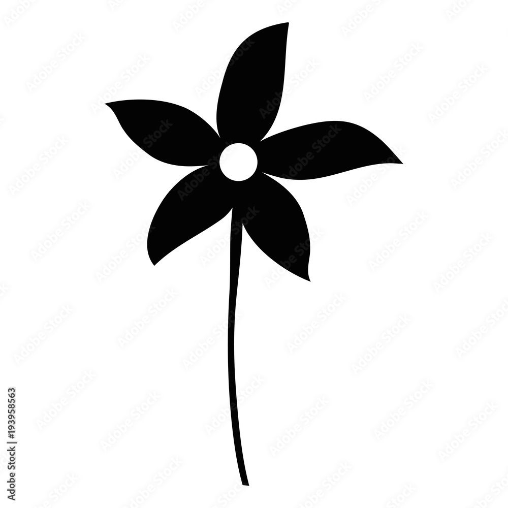 tropical and exotic flower decorative vector illustration design tropical and exotic flower decorative vector illustration design