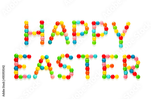 Creative Greeting card Happy Easter