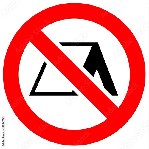 Free Download Prohibition red sign - GFXLoad