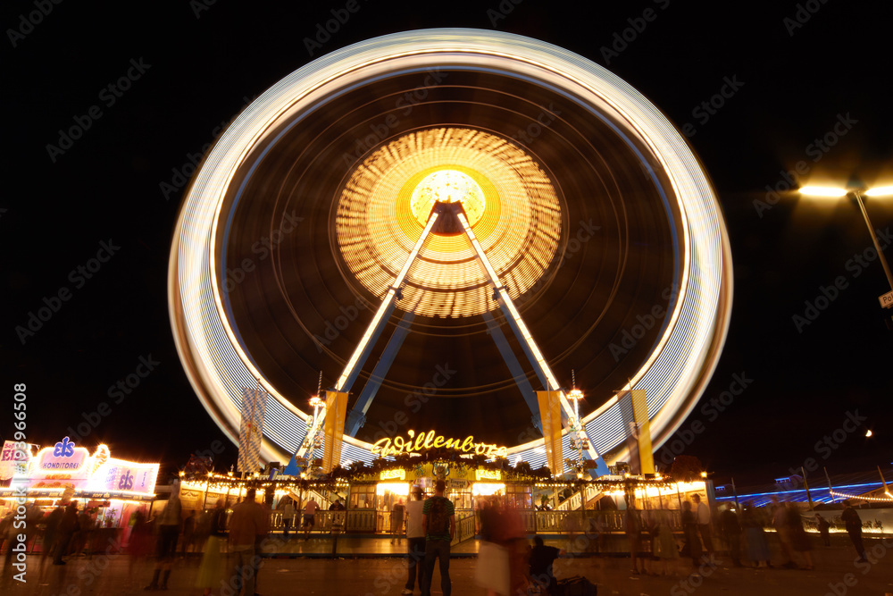 Oktoberfest ferris wheel