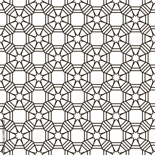 Geometrical pattern. Vector illustration