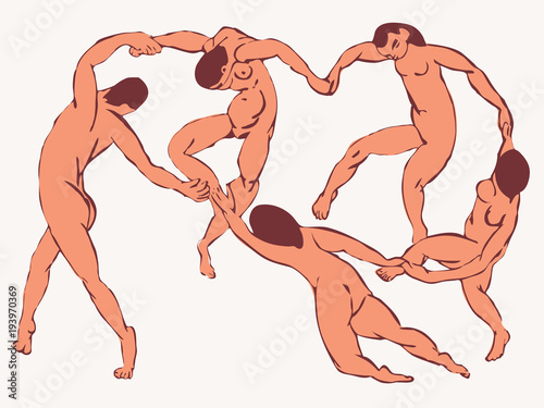 Matisse dancers photo