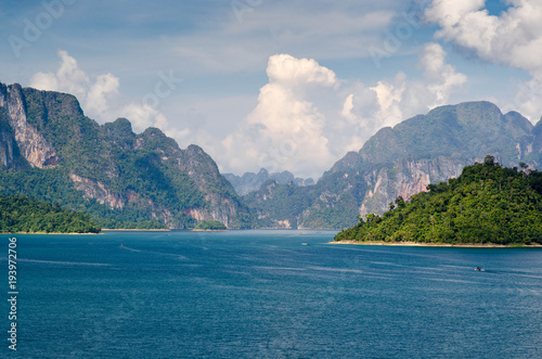 Amazing coastal scenery near South of Thailand
