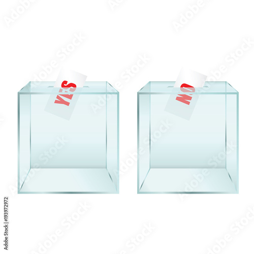 ballot box illustration