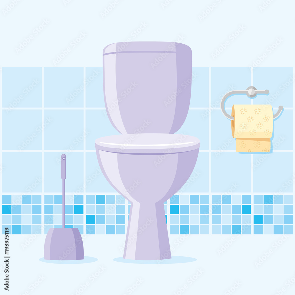 Toilet vector illustration Toilet vector illustration
