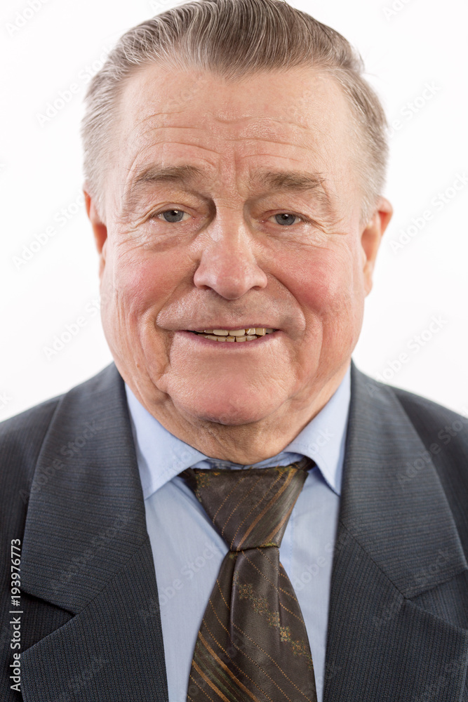 The old man smiles The old man smiles