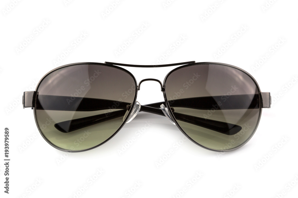 black sunglasses isolated on white black sunglasses isolated on white