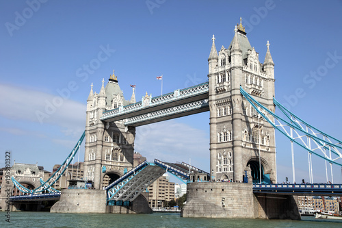 Tower Bridge and River Thames in London