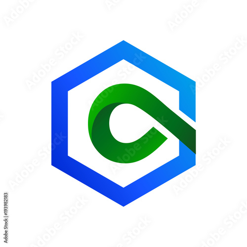 Hexagon Abstract Logo Vector